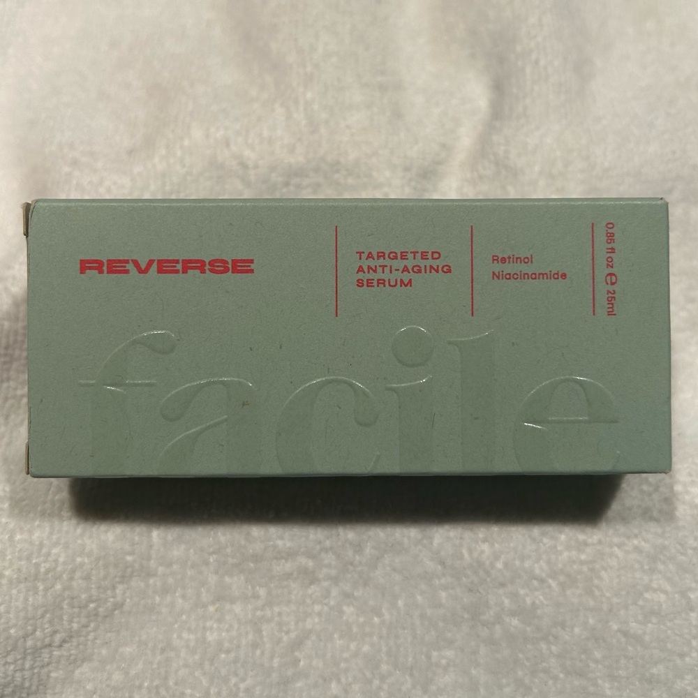 Facile Reverse targeted anti aging serum